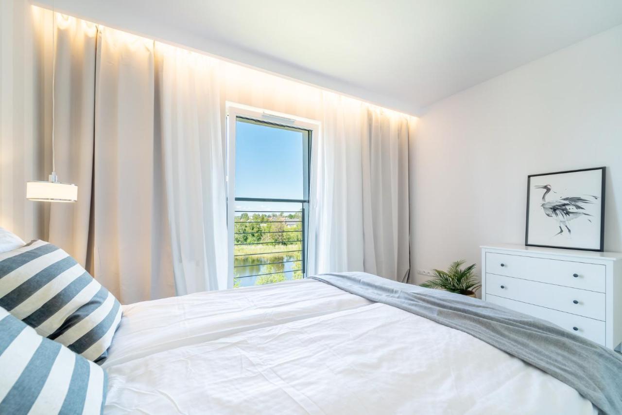 Belle View - 3Pok, Nawet 5 Lozek, Piekny Widok Na Rzeke, Tv55" Z Netflix I Max, Parking, Winda Apartment Ilawa Bagian luar foto