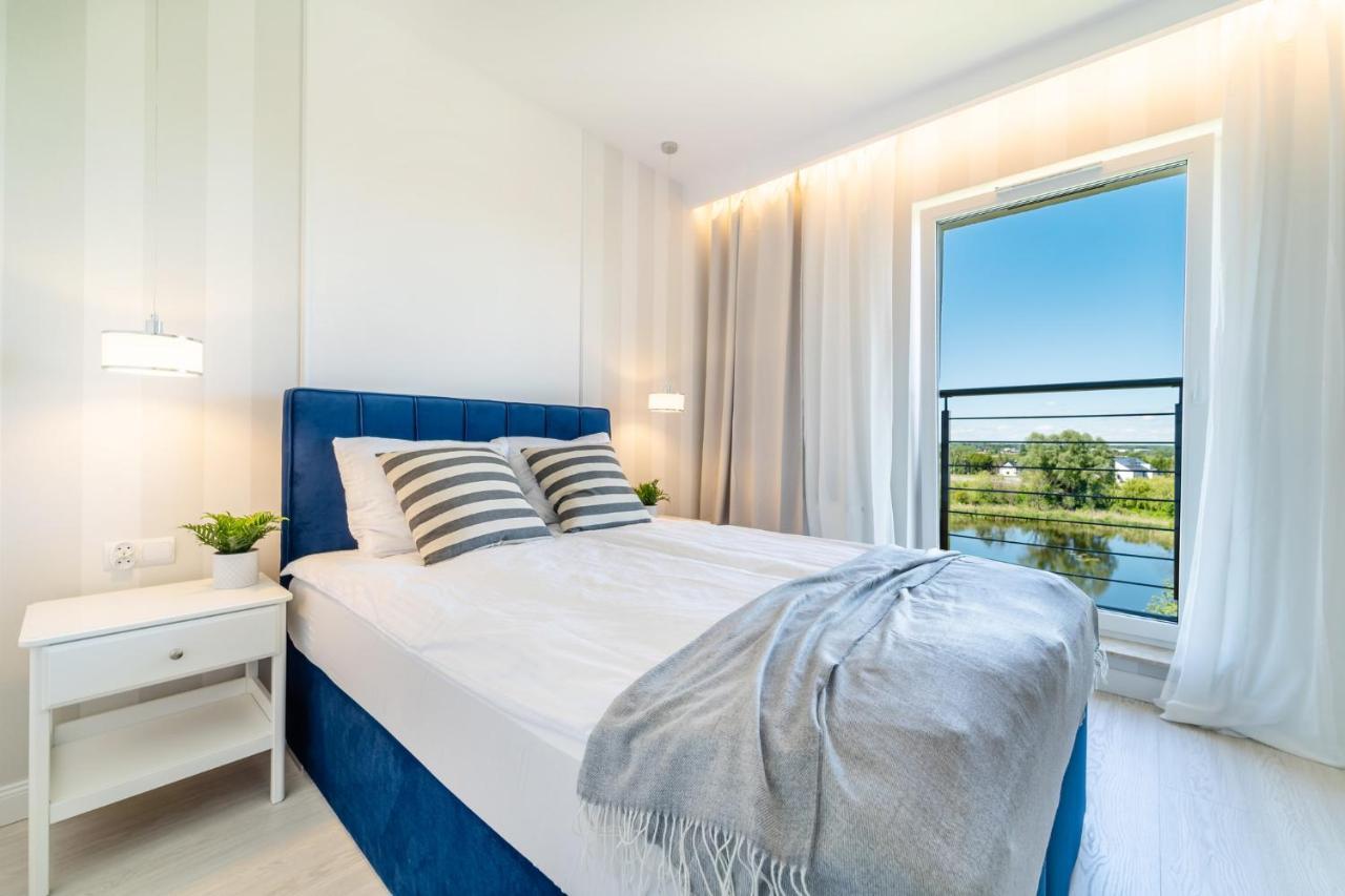 Belle View - 3Pok, Nawet 5 Lozek, Piekny Widok Na Rzeke, Tv55" Z Netflix I Max, Parking, Winda Apartment Ilawa Bagian luar foto