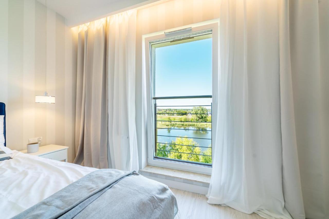 Belle View - 3Pok, Nawet 5 Lozek, Piekny Widok Na Rzeke, Tv55" Z Netflix I Max, Parking, Winda Apartment Ilawa Bagian luar foto