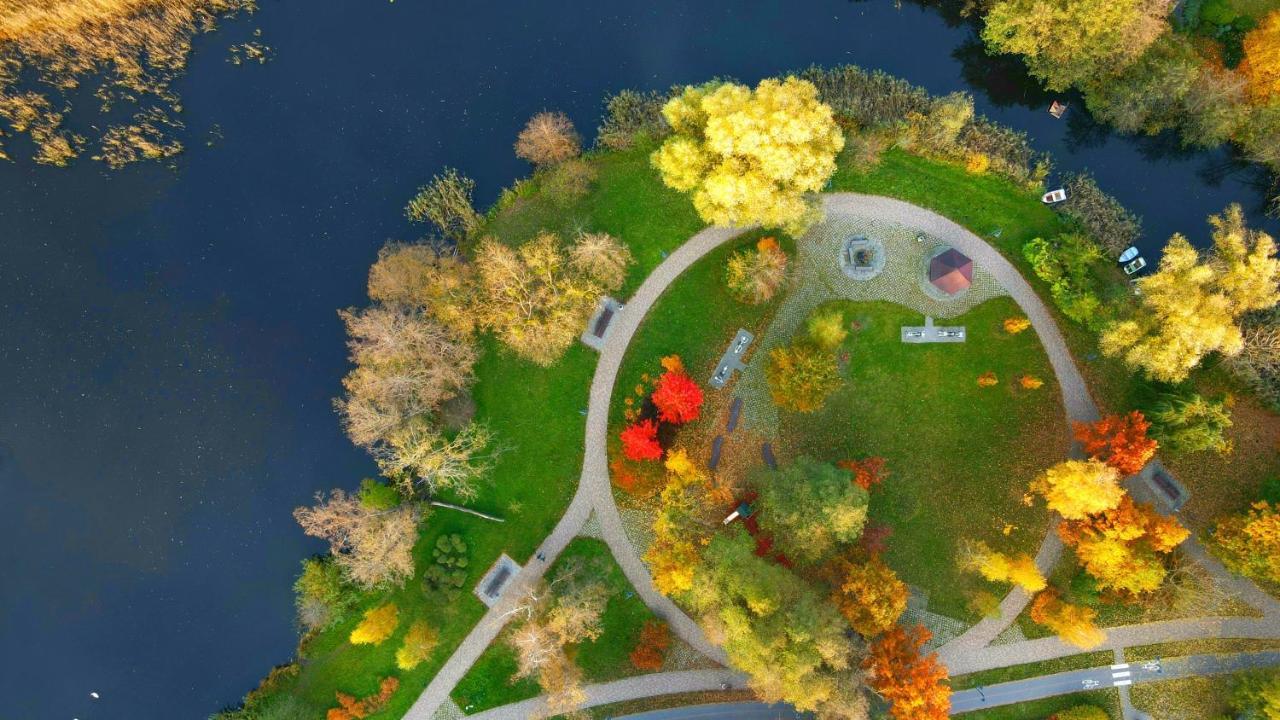 Belle View - 3Pok, Nawet 5 Lozek, Piekny Widok Na Rzeke, Tv55" Z Netflix I Max, Parking, Winda Apartment Ilawa Bagian luar foto