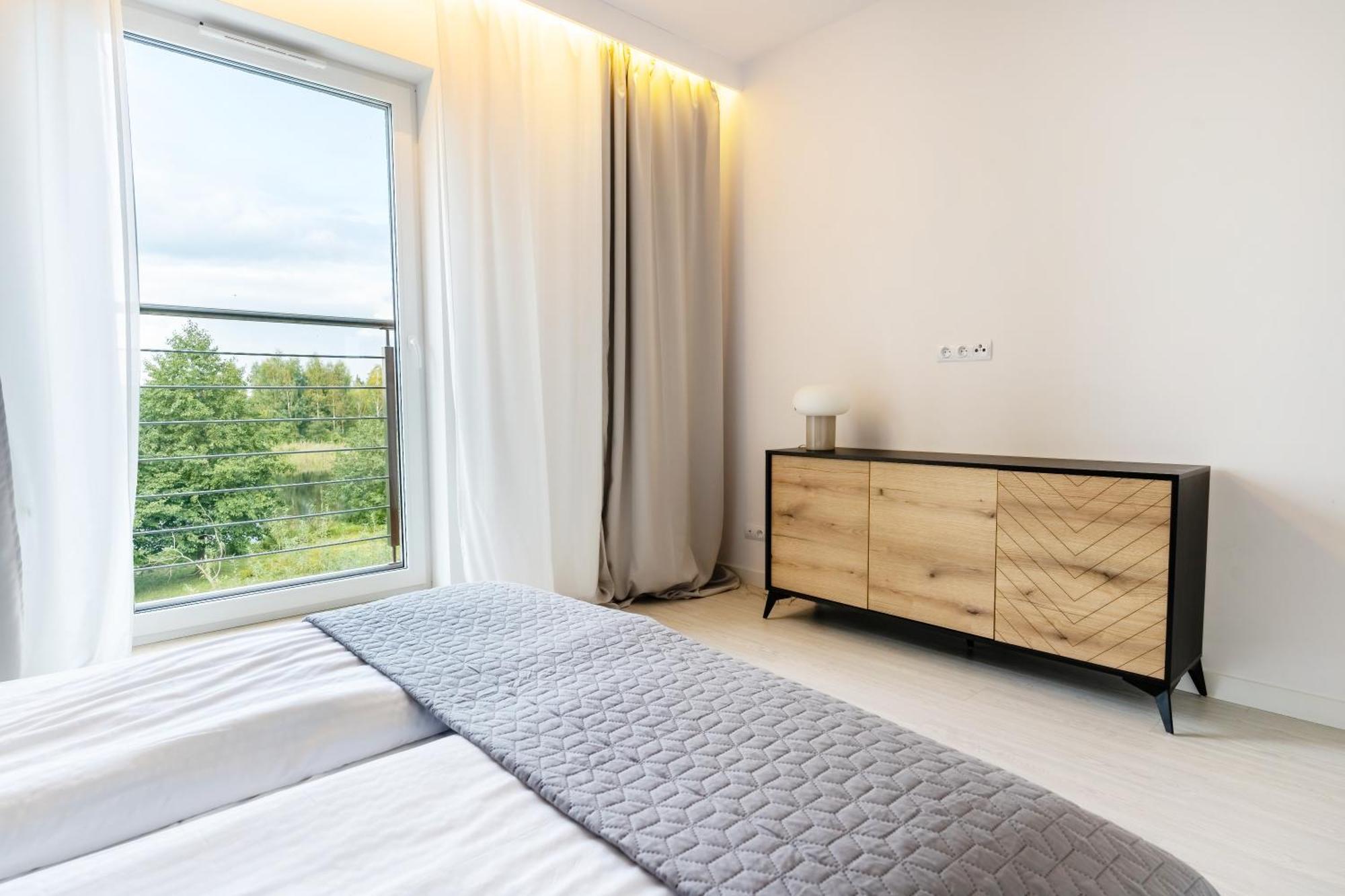 Belle View - 3Pok, Nawet 5 Lozek, Piekny Widok Na Rzeke, Tv55" Z Netflix I Max, Parking, Winda Apartment Ilawa Bagian luar foto